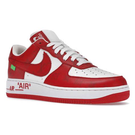 nike air force 1 red flag